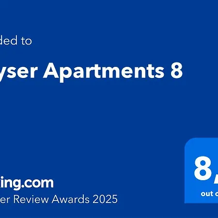 Keyser 8 Appartement *